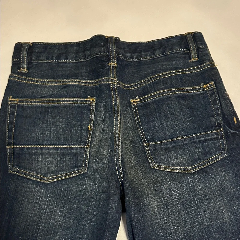 NWOT GAP Kids Blue Bootcut Jeans with adjustable waist
